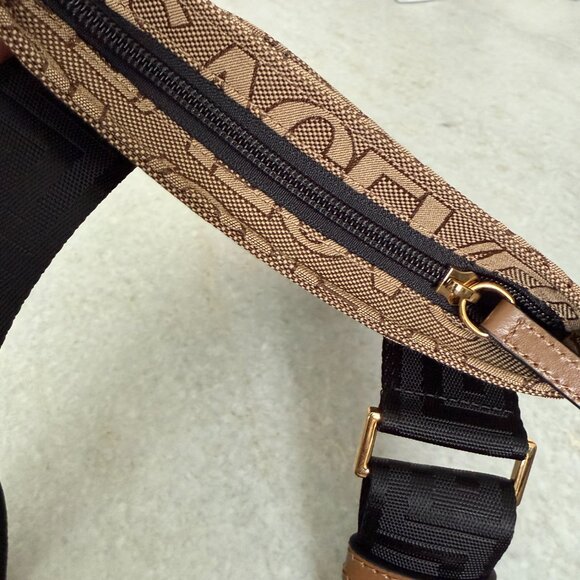 Versace 1020745 La Medusa Canvas Fabric Logo Crossbody All over Bag - Picture 13 of 16